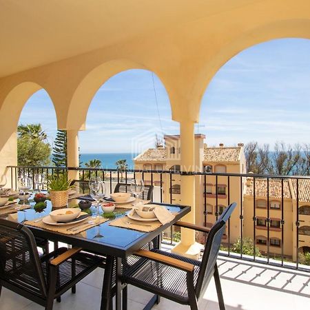 Panoramic Sea Views And Direct Access To The Beach From The Community In Torrenueva Lägenhet Málaga Exteriör bild
