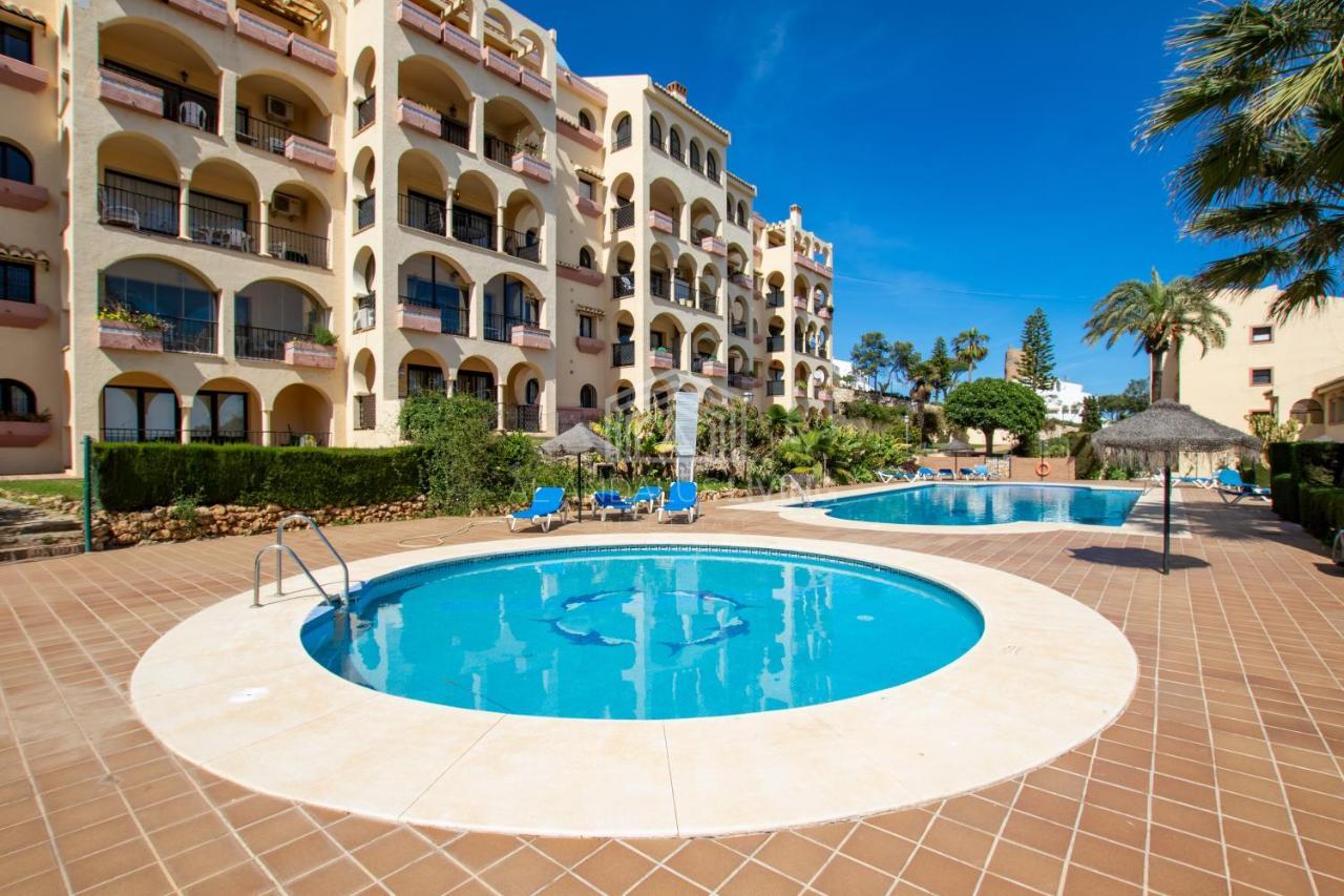 Panoramic Sea Views And Direct Access To The Beach From The Community In Torrenueva Lägenhet Málaga Exteriör bild